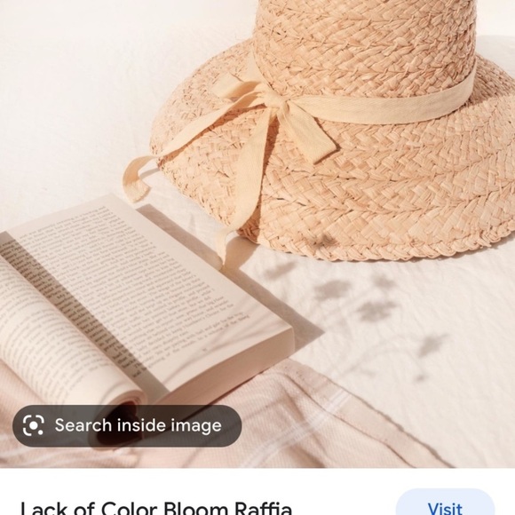 Lack of color bloom hat new with tags size small main image 11
